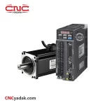 سروو موتور 400w وات delta دلتا ترمزدار 3000 دور rpm مدل ECMA-C20604FS کد درایو ASD-B2-0421-B سری B2 (دارای کابل و کانکتور)