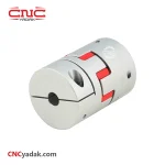 کوپلینگ صنعتی آلومینیومی مدل SRJ30 با قطر خارجی 30 میلیمتر و قابلیت سوراخکاری تا 12mm برند HQM ساخت چین