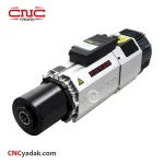 اسپیندل برند اچ کیو دی (HQD) ساخت چین هوا خنک 9 کیلووات 24۰۰۰RPM مدل GDL70-24Z/9 با قابلیت تعویض اتوماتیک ابزار