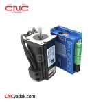 استپ موتور انکدردار نما 34 برند HQM به همراه درایور مدل DM808AH گشتاور 120کیلوگرم سانتیمتر