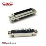 کانکتور یا سوکت SCSI اسکازی 50 پین مادگی روبردی مستقیم