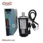 پک کامل سروو موتور 400w وات پلاس ترمزدار hqm اچ کیو ام 3000 دور rpm مدل ECMA-C20604BS-PLUS کد درایو ASD-F-0421-B